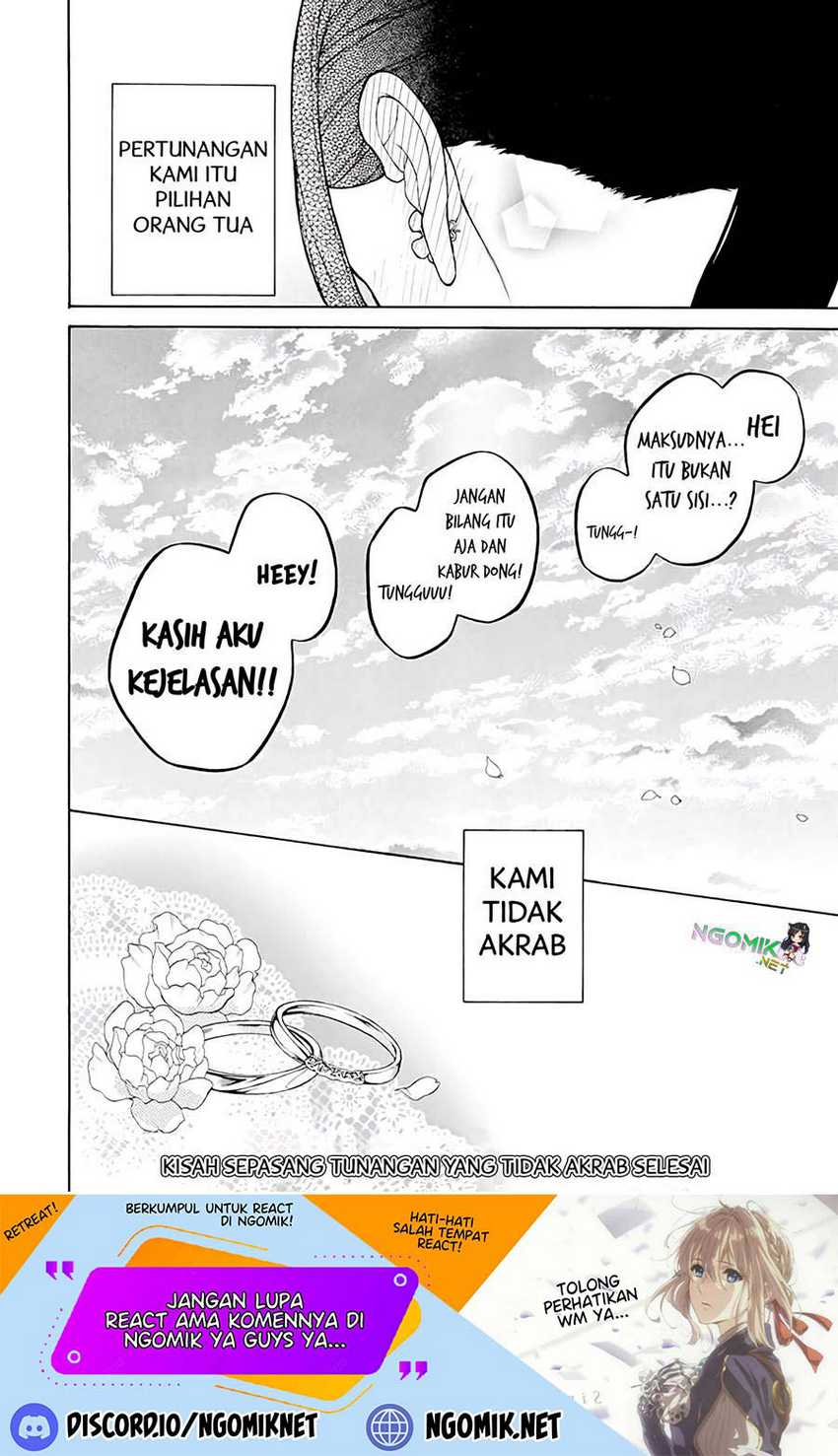 Naka no Warui Iinazuke no Hanashi Chapter 37 END Bahasa Indonesia